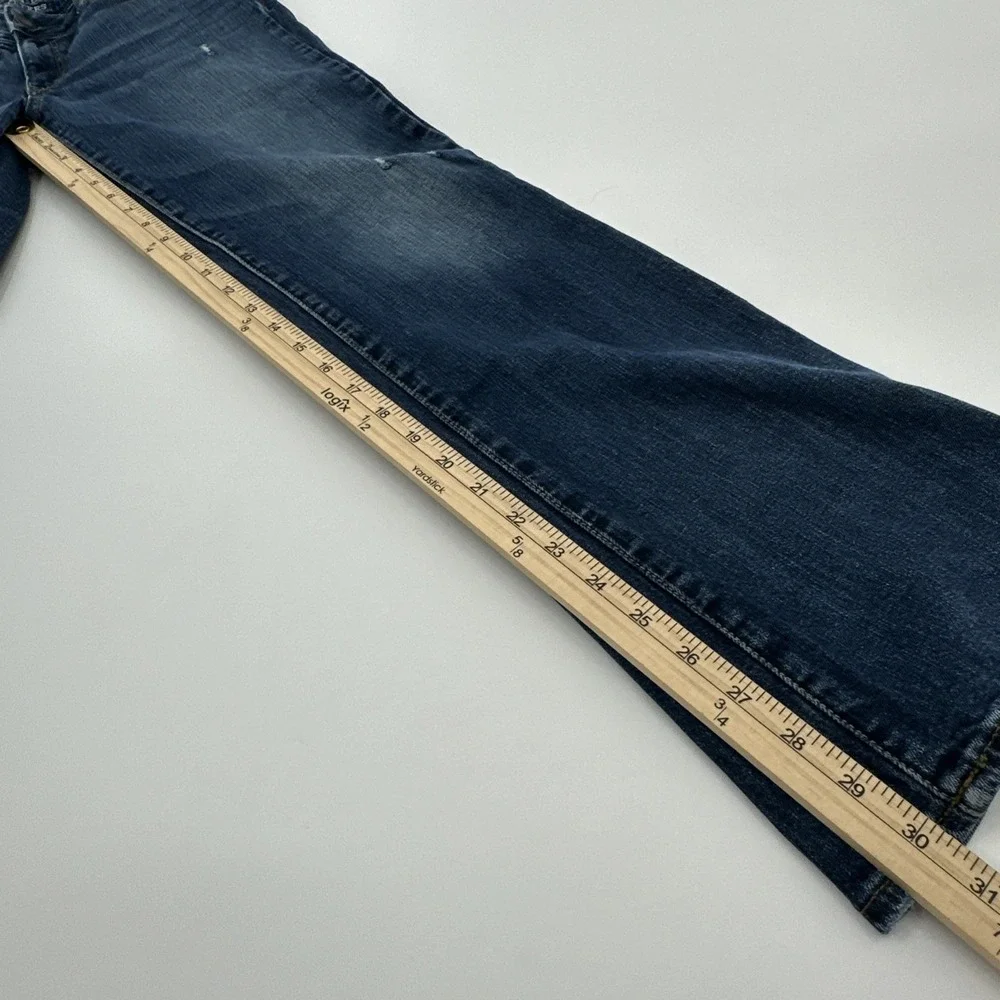 American Eagle Outfitters Womens Jeans Kick Boot Cut Size 6 Dark Wash 29x30.5 LR